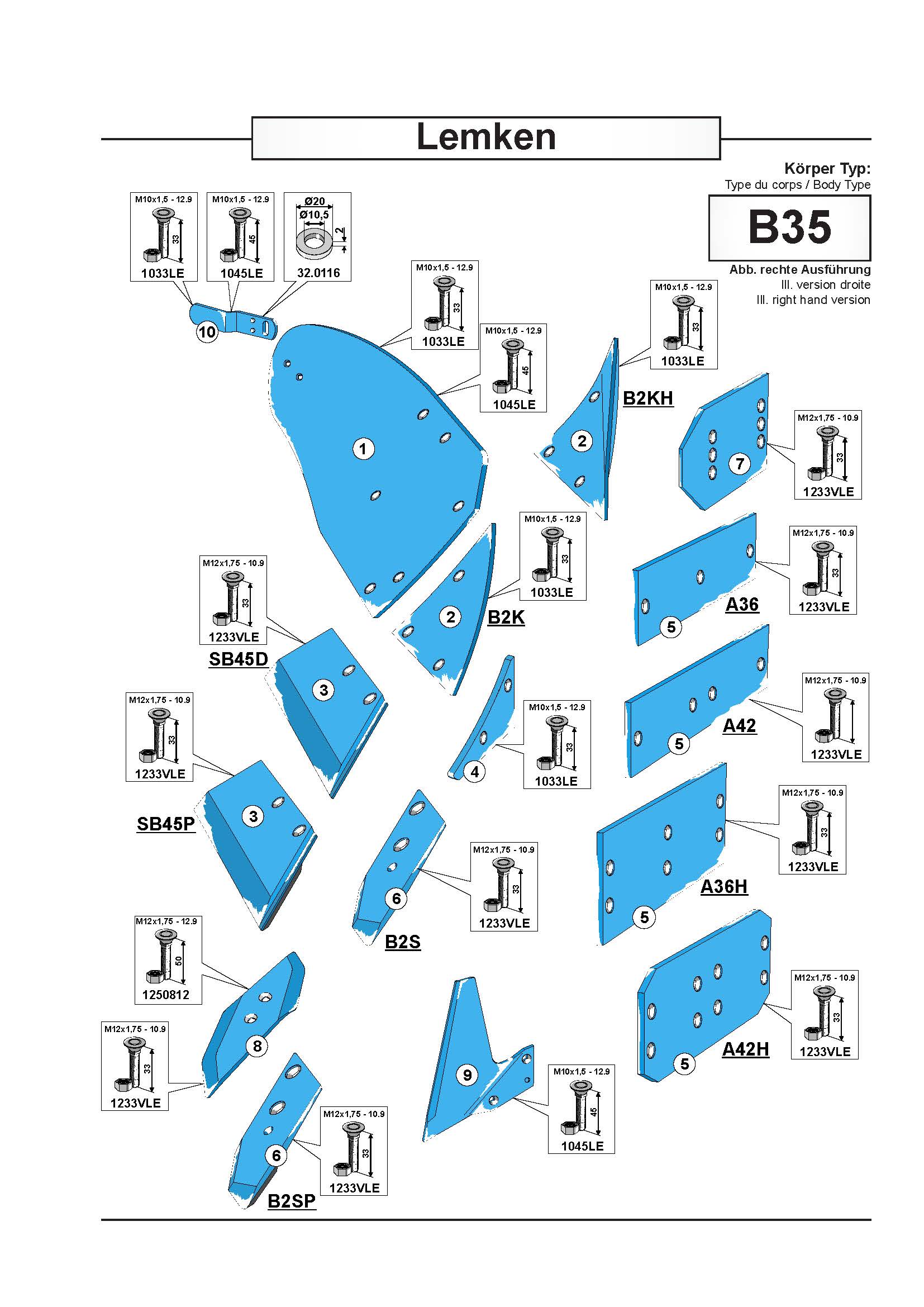 LEMKEN B35