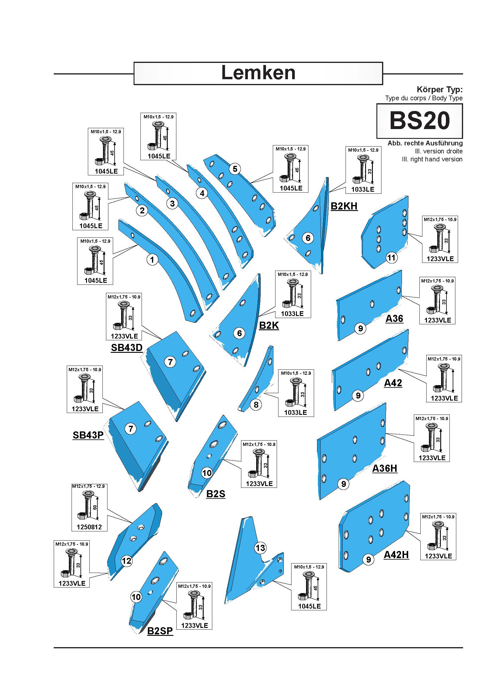 LEMKEN BS20