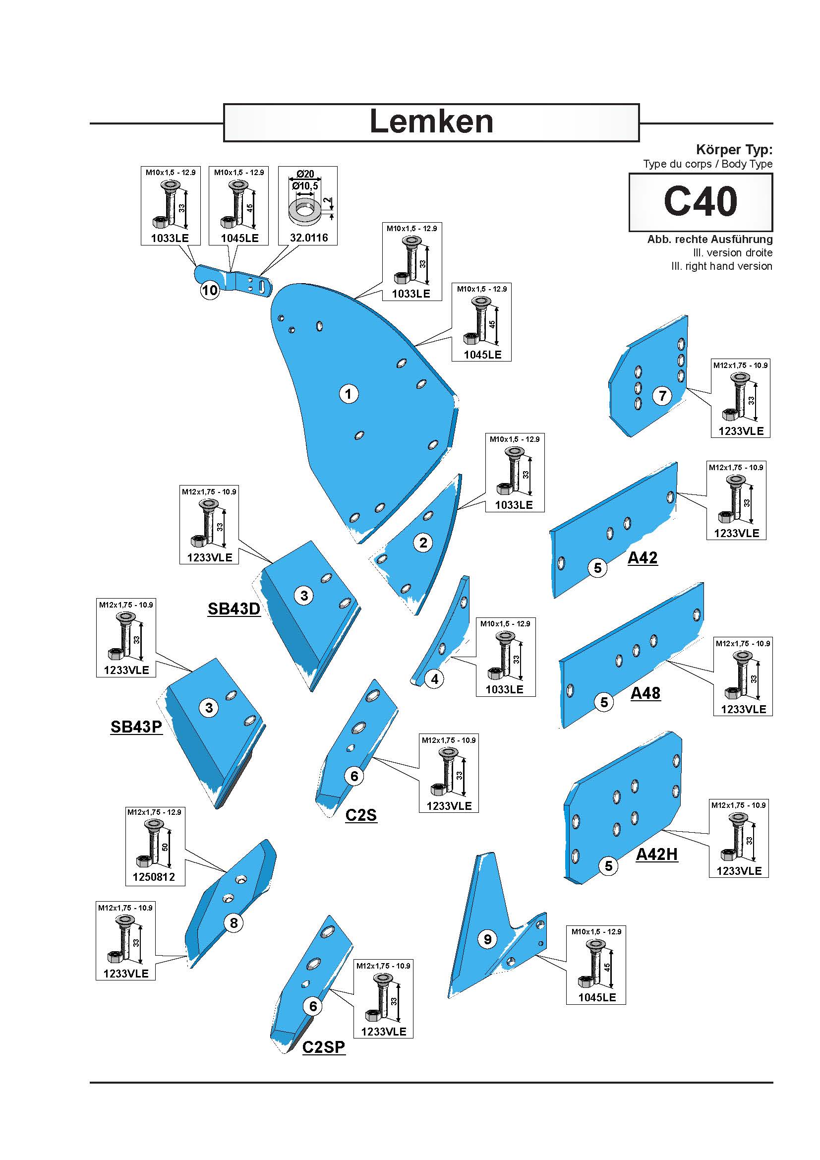 LEMKEN C40