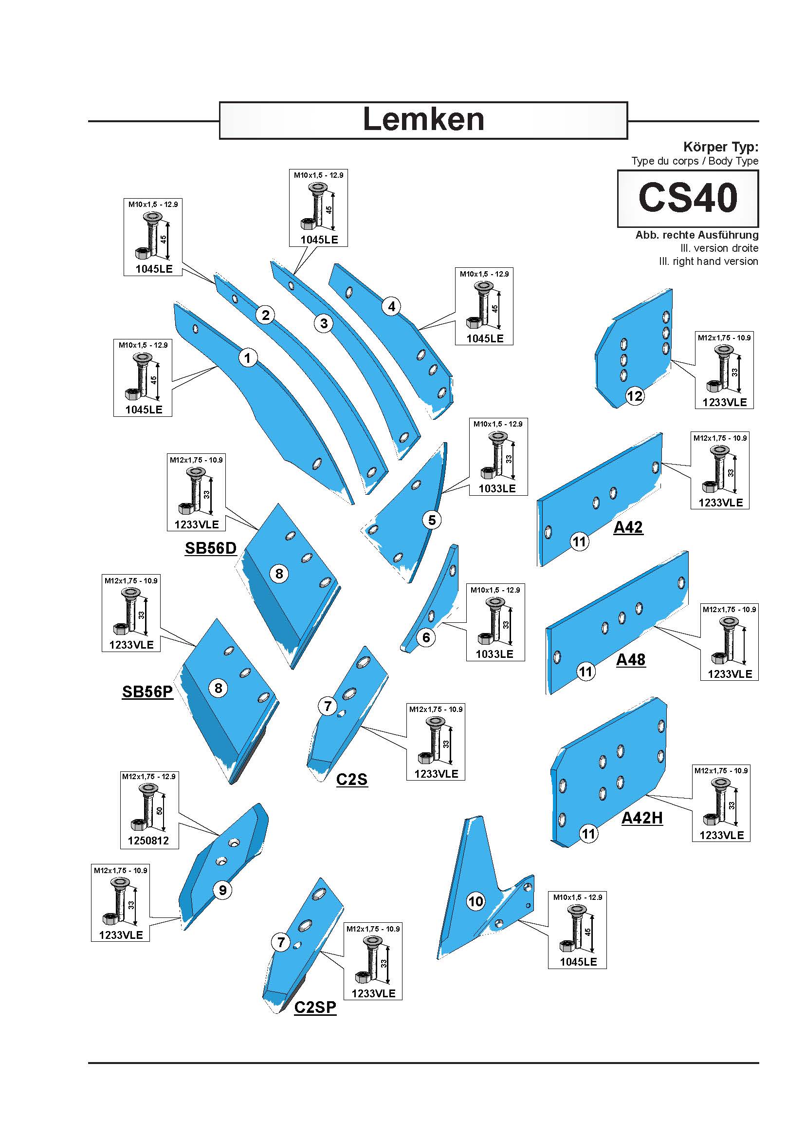 LEMKEN CS40