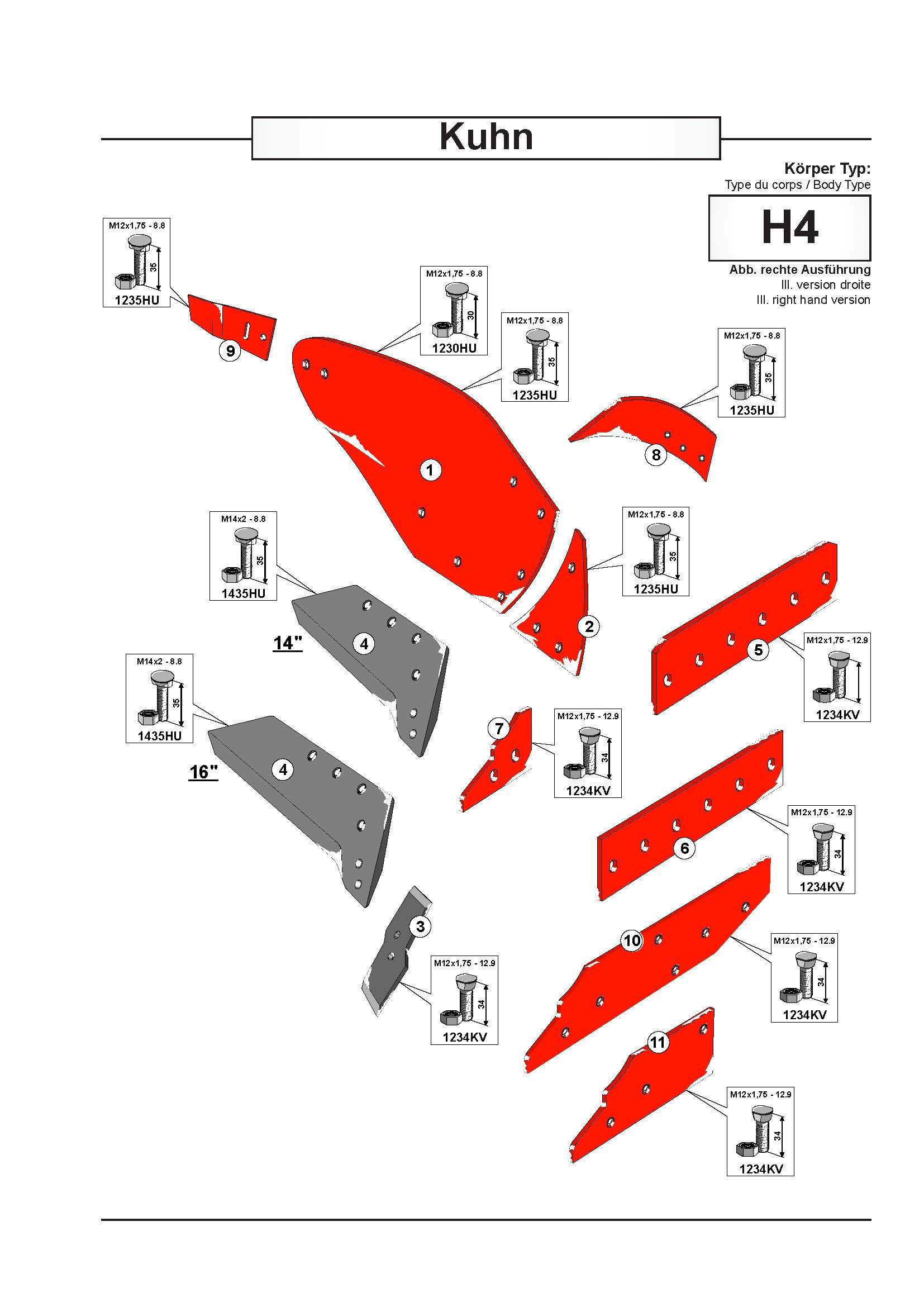 KUHN H4